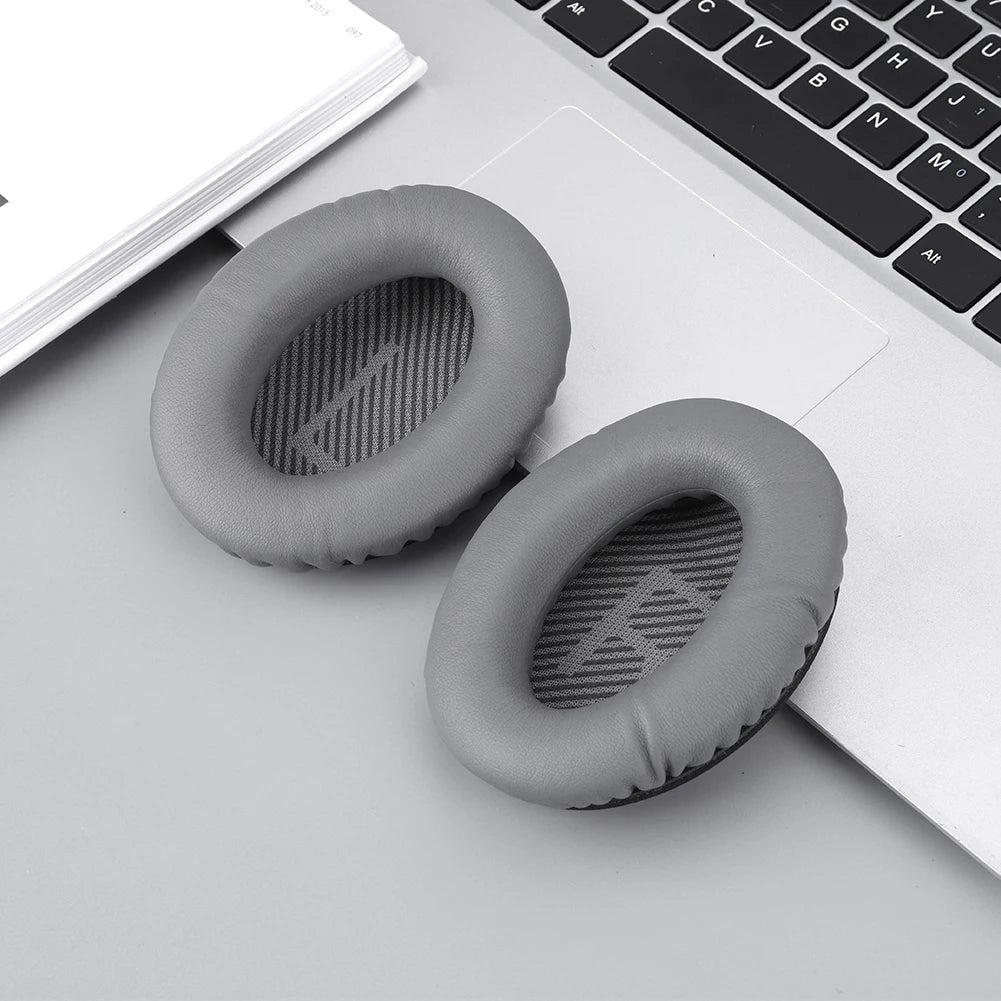 Replacement Ear Pads Soft Protein Leather Ear Cushion Earpads Headphones Ear Cushions  for Bose QuietComfort QC25 QC15 QC35