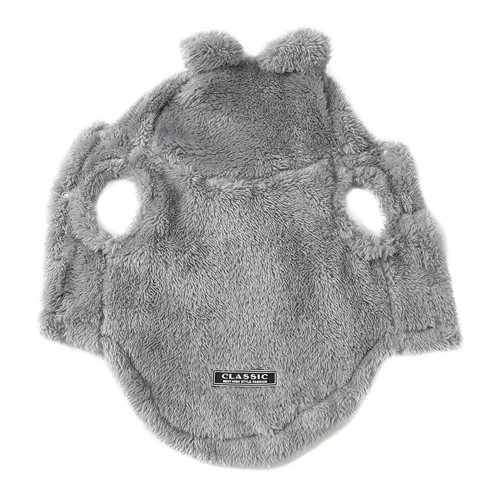 Pet Cats Coat Hoodie For Small Medium Dogs Winter Warm Fleece Puppy Kitten Clothes Jacket Cozy Cute Sphynx Cat Sweater Apparel Beauty World Shop