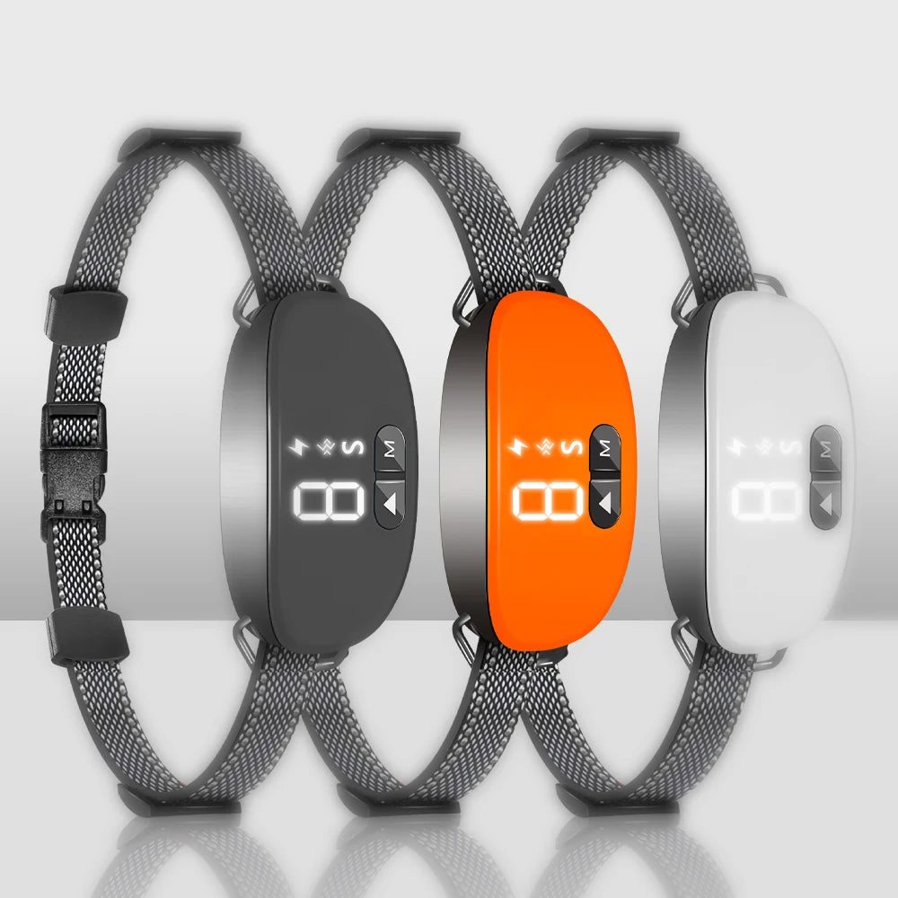 new smart Dog Bark Collar,Rechargeable Smart Barking Collar, Anti Bark Training Collar Adjustable Sensitivity Beauty World Shop