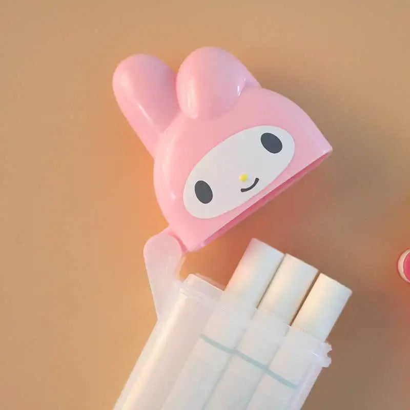 Cute Sanrio Hello Kitty Storage Box Kawaii Anime My Melody Toothpick Cosmetic Swab Storage Box Portable Travel Mini Container Beauty World Shop