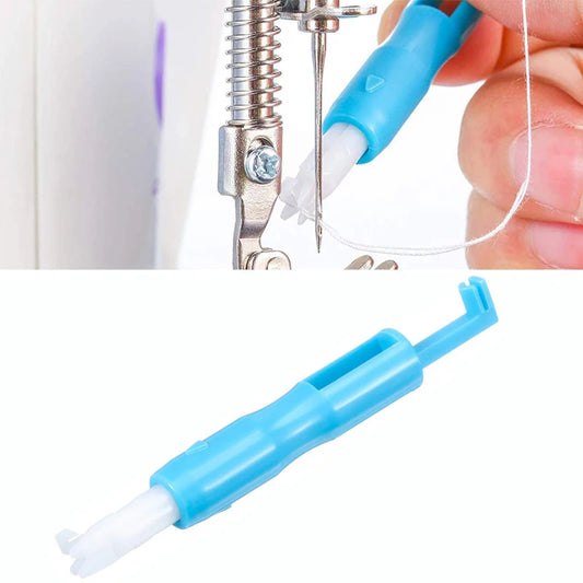 Sewing Needle Inserter Automatic Needle Quick Sewing Threader Needle Threading Tool For Sewing Machine Holds Needles Firmly Beauty World Shop