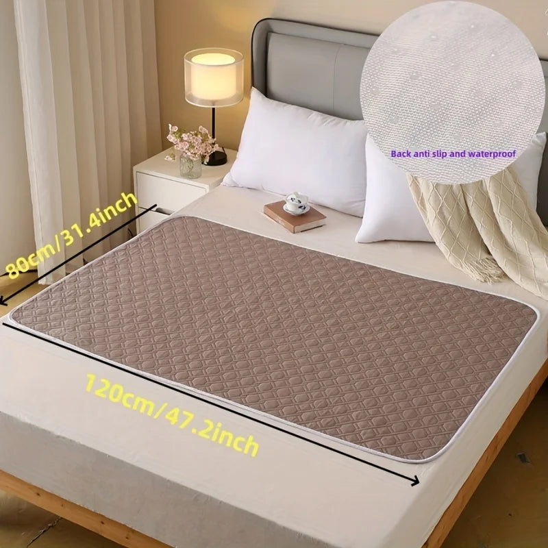 Washable Incontinence Pads for Elderly & Pets - Leak-Proof Bed Care Mats, Ideal for Menstruation & Home Use, Multiple Sizes Beauty World Shop