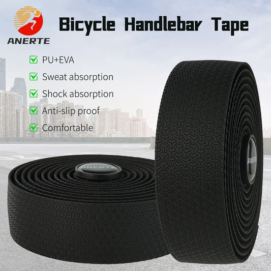 Anerte Road Bike Handlebar Tape，Extra Thick Soft & Non-Slip Comfortable Bike Grip Tape For Handlebars，2025 New Products Beauty World Shop