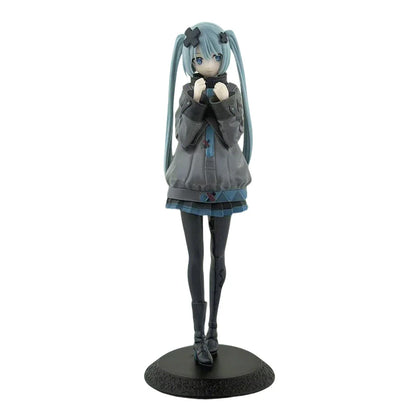 New 2026 Desktop Cute 8.07inch Hatsune Miku Kwaii Style Anime Figure Toys PVC Model Collector Doll Birthday Gift Beauty World Shop