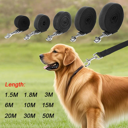 Long Strong Nylon Dog Leash 10m 15m 20m Pet Training Leash For Small Big Dogs Outdoor Walking Puppy Lead Rope Labrodor Supplies Beauty World Shop