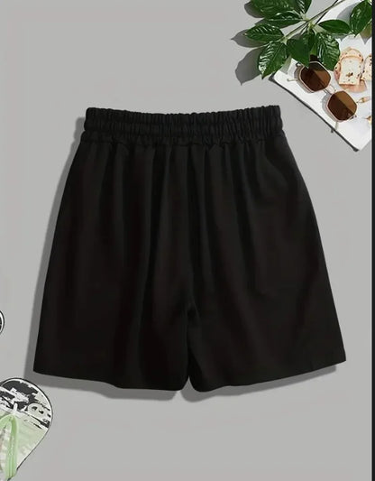American Retro Men's Plus Size Sports Casual Shorts Summer New Men's and Women's Casual Streetwear Fashion