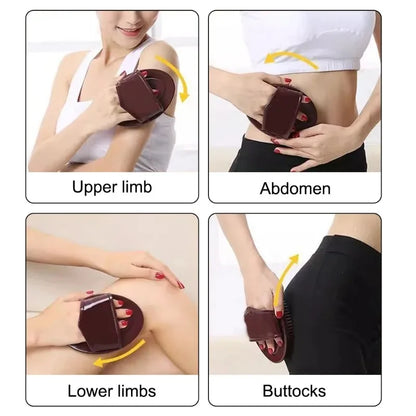 Universal Silicone Meridian Slimming Brush Leg Massage Tool Five Elements Dredging Body Beauty Health Care Scraping Equipment Beauty World Shop