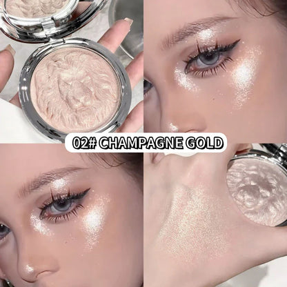 Lion Series high-gloss powder, clear and glittering, fine pearlescent luster, high-end atmosphere, high-gloss paste Beauty Trend Shop