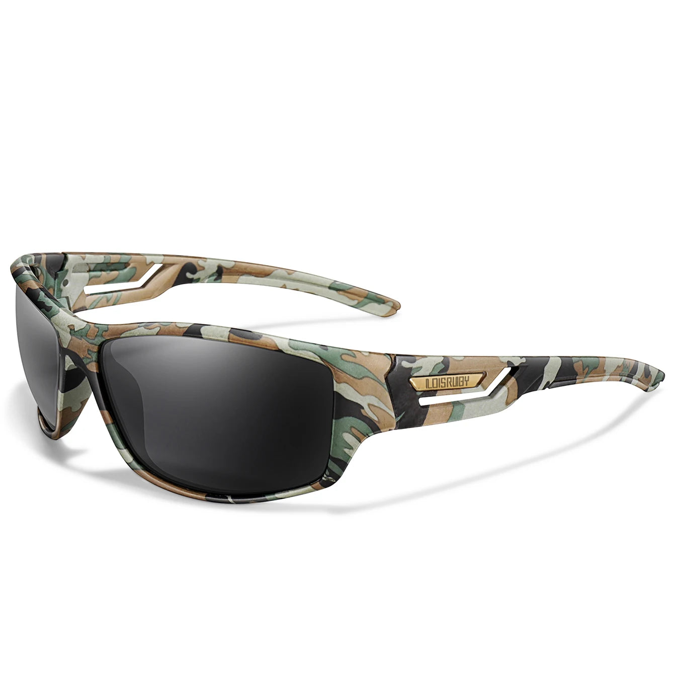 LOISRUBY Polarized Fishing Sunglasses Men Camouflage Driving Outdoor Sports Cycling Running Goggles UV400 Tackle Eyewear Beauty World Shop