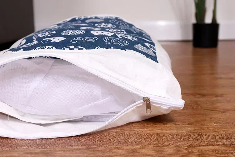Kawaii Removable Cats Bed House Home Supplies Products for Adult Cats Large Pet Dog Bed Cat's House Cave Comfortable  Food Cute