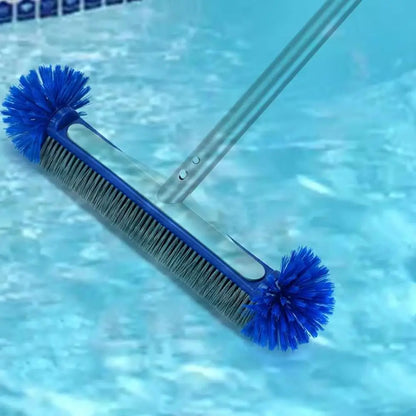 Swimming Pool Brush Head With Corner Cleaning Brush Semi-spherical Bristles Easy To Install Pool Tile Scrubber Brush Beauty World Shop