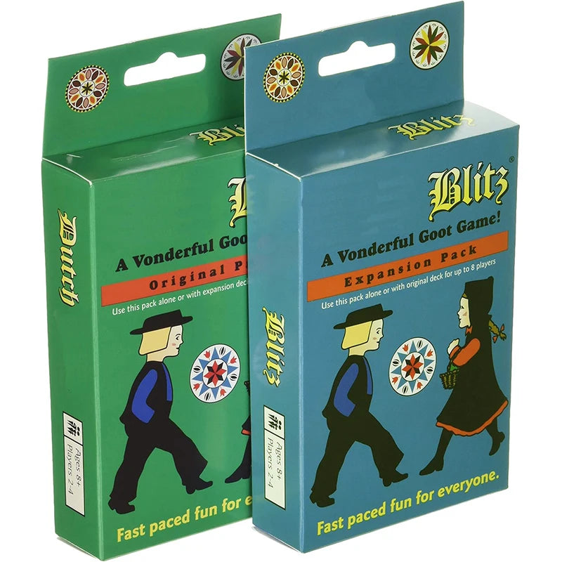 The Dutch Blitzkrieg Original and extended combination, fast-paced card game suitable for everyone's fun, family game Beauty World Shop