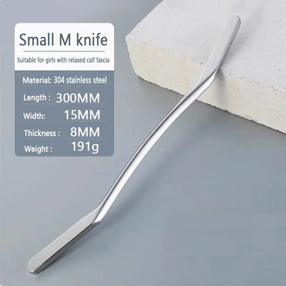 Professional Stainless Steel Gua Sha Tools Physical Therapy,GuaSha Gym Muscle Massager Relaxation tool Fascial knife health AM11 Beauty World Shop