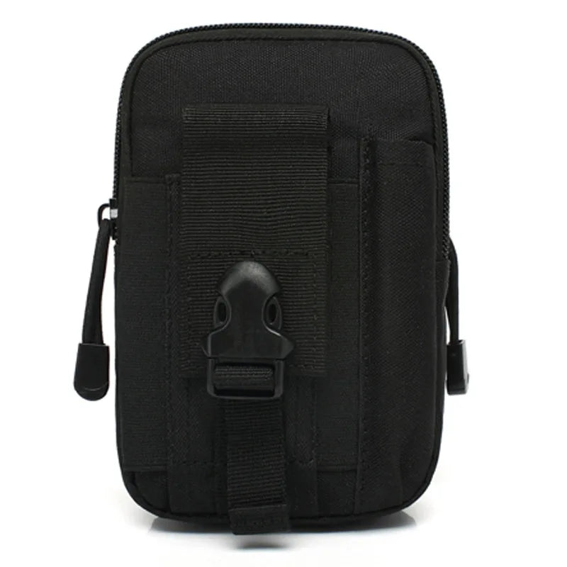 Mobile Phone Case Pouch Waist Bag Waterproof Nylon Multifunction Casual Men Waist Pack Male Small Bag Beauty World Shop