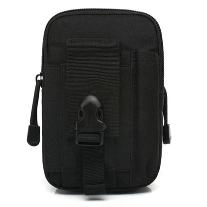 Mobile Phone Case Pouch Waist Bag Waterproof Nylon Multifunction Casual Men Waist Pack Male Small Bag Beauty World Shop