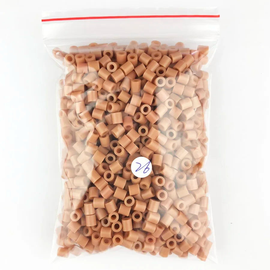 500pcs 5mm Hama Beads Perler Fuse Iron Beads GREAT KID FUN.Diy Intelligence Educational Toys Puzzles Beauty World Shop