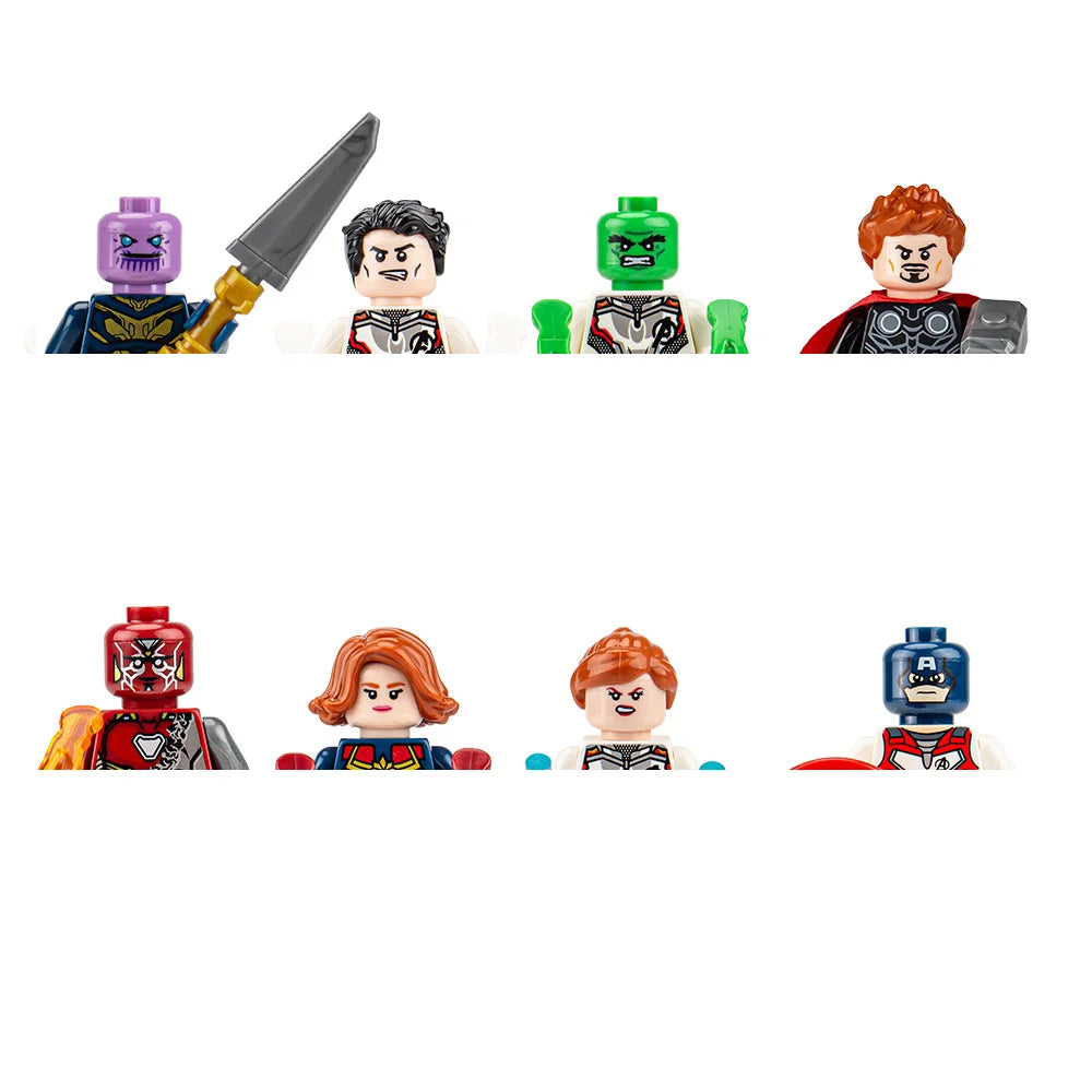 Anime Figure Hero Building Blocks Kid Gift Assembling Toy Model Characters Figurine Bricks Compatible With Lego Christmas gift Beauty World Shop