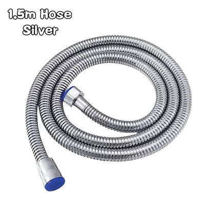 SUS 304 Stainless Steel Bathroom Handheld Shower Head High Pressure Water Saving Sprayer Nozzle Supercharged Rainfall Showerhead Beauty World Shop