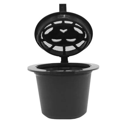 Reusable Coffee Capsule for Nespresso Machine with Stainless Filter Mesh Icafelas Refill Espresso Pod Kitchen Tamper Accessories Beauty World Shop