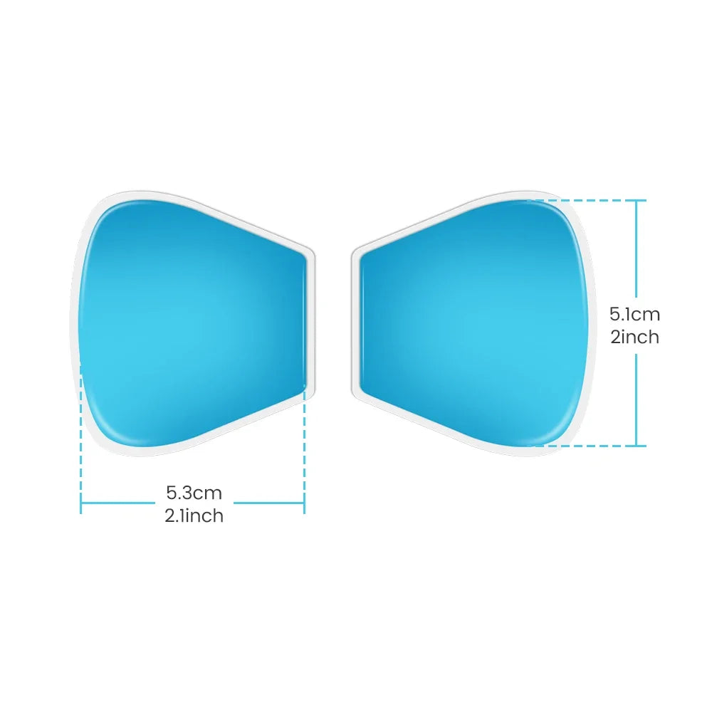 Gel Pads for EMS Neck Massager Replacement Patches Cervical Massager Self Adhesive massage Sticker for Shoulder Back Pain Relief Beauty World Shop