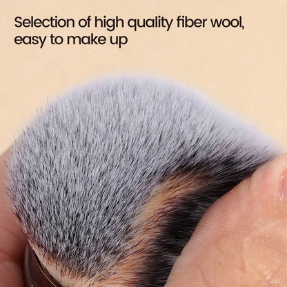 1pc Professional Face Retractable Makeup Brush,Blush Brush Foundation Brush Loose Powder Brush Synthetic Hair Ultra-Soft Doundat Beauty World Shop