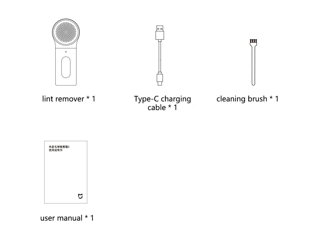 2025 New Mijia Lint Remover 2 Clothes Rechargeable Fuzz Pellet Fabric Shaver Trimmer Machine Hair Balls Removers Portable Beauty World Shop