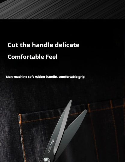 Deli-Stainless Steel Anti-Stick Scissors, Alloy Stationery, School Supplies, Office, Student, DIY, Hand Craft, 184mm Beauty World Shop
