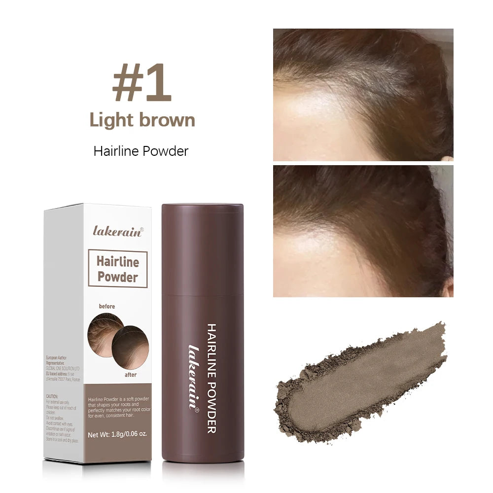 Waterproof Hairline & Root Concealer Pen – Instant Grey Coverage with Easy Blend Powder Stick for Normal Hair Beauty World Shop