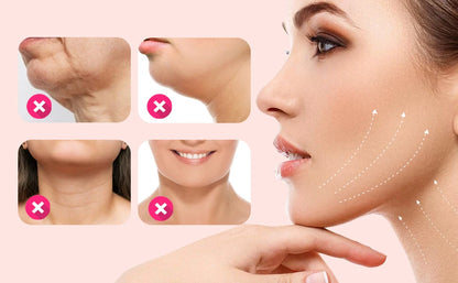 Reusable Face Strap, V Line Mask, Double Chin Reducer, Chin Up Patch, Chin Strap, V Shaped Belt, V Shaped Face Mask for Sagging Beauty World Shop