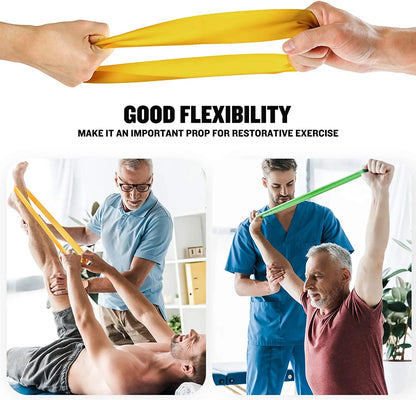 Different Resistance Bands Yoga Band Fitness Exercise Training Hip Tension Band Leg Squat Dance Elastic Loop Stretch Band Beauty World Shop