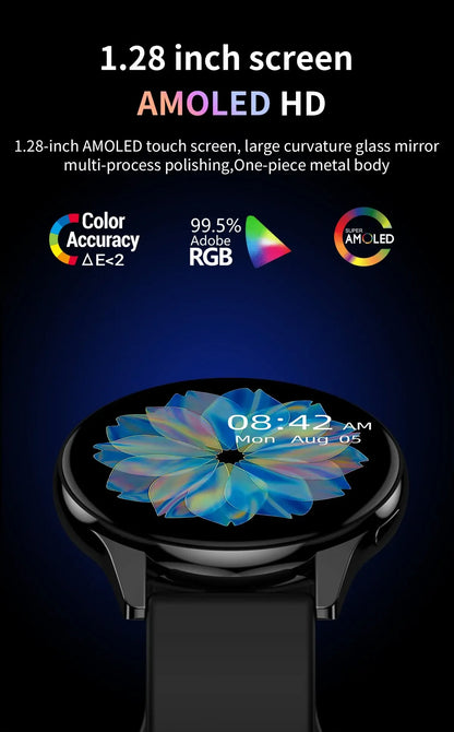 Pro New Women Delicacy Bluetooth Call Smart Watch Health Tracking Bluetooth Call Alarm Clock Smartwatches Men Smartwatch Sports