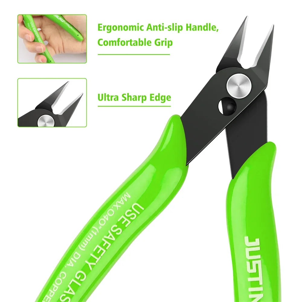 Universal Pliers Multi Functional Tools Electrical Wire Cable Cutters Cutting Side Snips Flush Stainless Steel Nipper Hand Tools Beauty Fashion