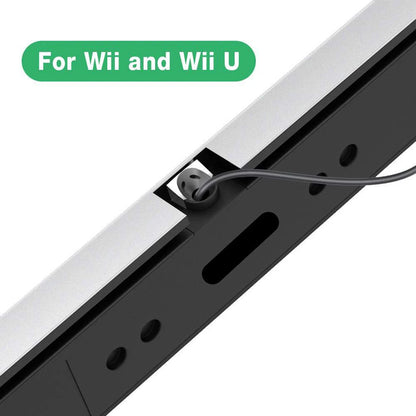 Sensor Bar USB Replacement Wired Game Console Accessories Remote Sensor Reciever for Wii/Wii U Console