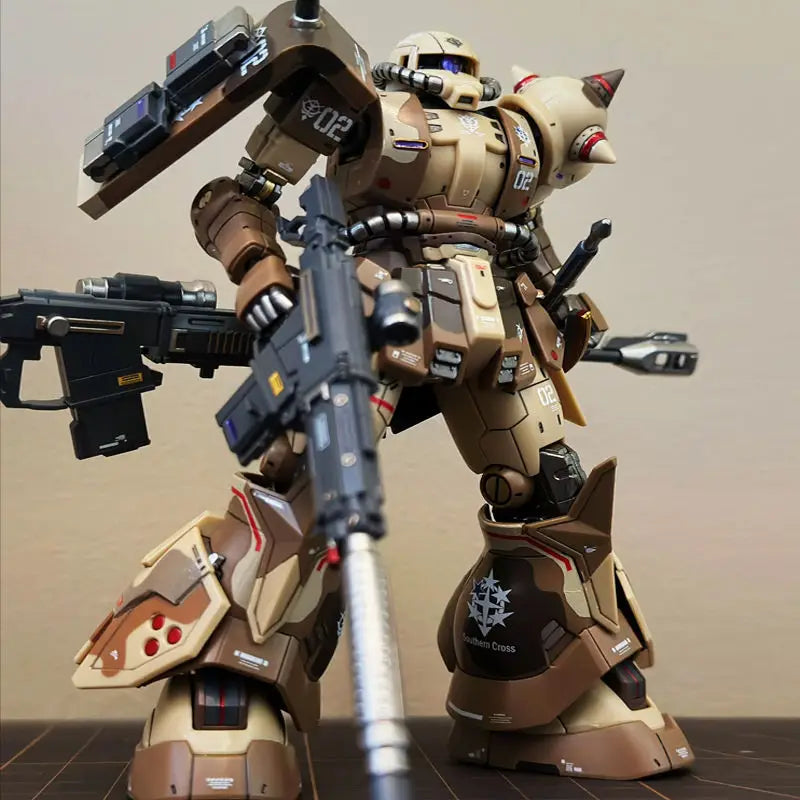 Hg 1/144 Ms-06gd Zaku Southern Cross Star Selma Assembly Action Figures Robot Plastic Model Children'S Educational Toys Gift Beauty World Shop