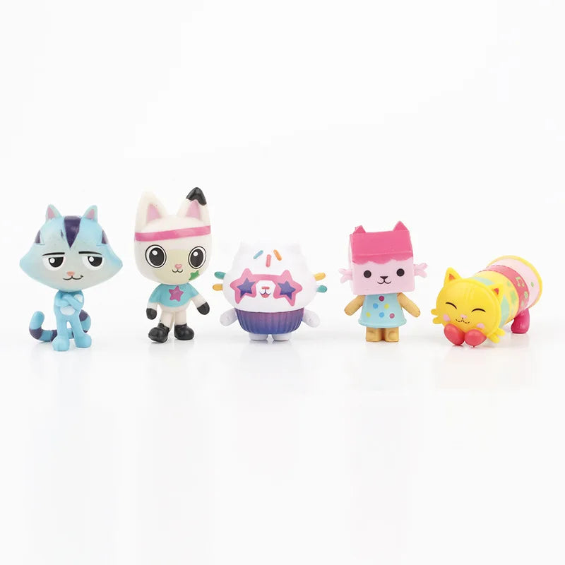Gabby's Dollhouse Action Figure Toys Cute Doll Collection Cartoon Model Beauty World Shop