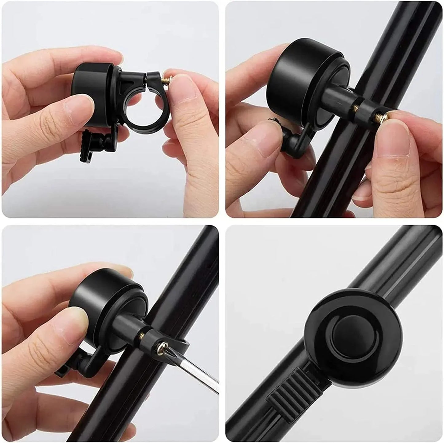 Bicycle Bell Small Size Alloy Mountain Road Bike Horn Sound Alarm For Safety Cycling Handlebar Bicycle Call Accessories Beauty World Shop