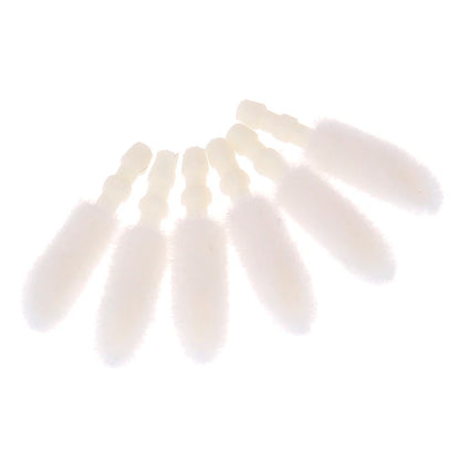 1000pcs Disposable Lip Brush Cotton Head Replacement Head for Lipstick Applicator Makeup Tool For Eyelashes Extension Beauty World Shop