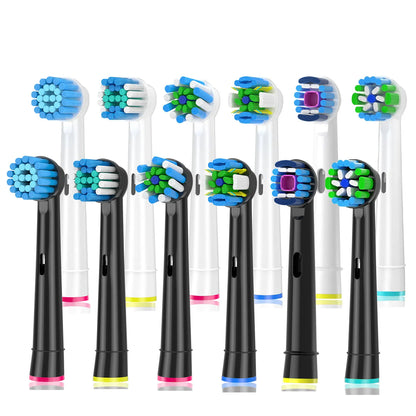 8/16pcs Toothbrush Head Compatible with Braun Oral B Electric Toothbrush, Replacement Toothbrush Heads Fit for Oral b Vitality Beauty World Shop