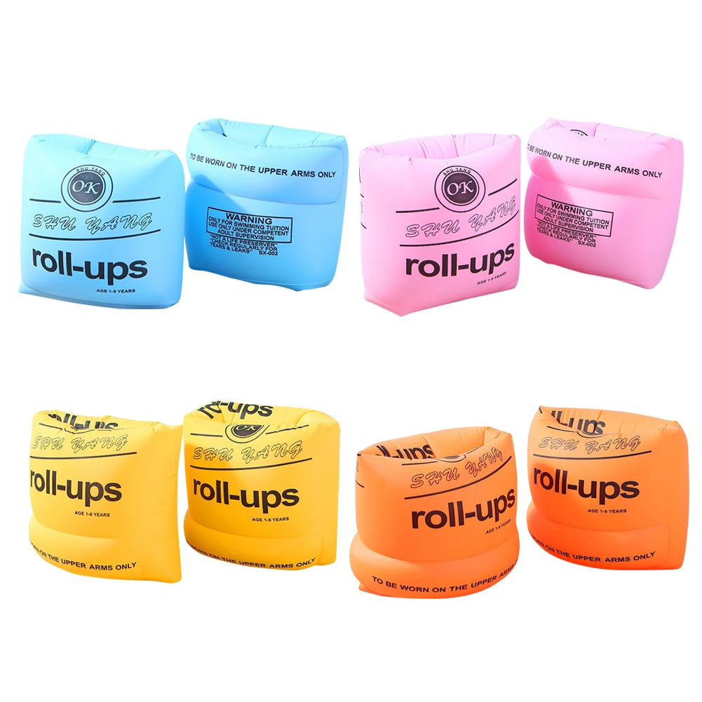 1 Pair/2pcs Thickened Inflatable Water Sleeve for Adult Water Sports Pool Swimming Trainer Buoyancy Arm Rings Swimming Buoy Beauty World Shop