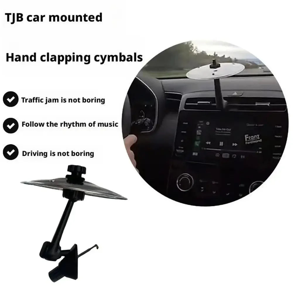 Universal Mini Drums Colliding With Cymbals Vent Decoration For Car Rugged Automotive Interior Accessories Crash Proof Design Beauty World Shop