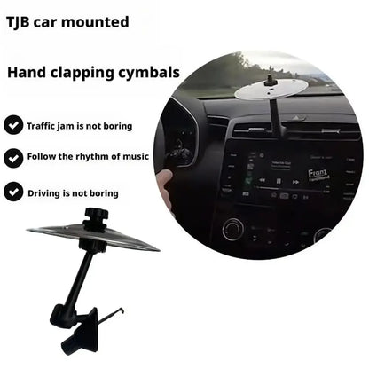 Universal Mini Drums Colliding With Cymbals Vent Decoration For Car Rugged Automotive Interior Accessories Crash Proof Design Beauty World Shop