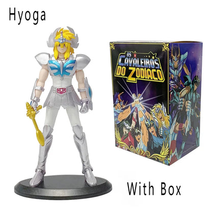 In Stock Hot Anime Figure Phoenix Ikki Hyoga Seiya Shiryu Standing Armor Model Children's Toys PVC Box Desktop Collection Toys Beauty World Shop