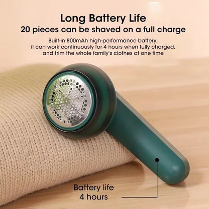 Hair Ball Trimmer Fabric Shaver Lint Remover Upgraded 6 Blade Design Fuzz Shaver Rechargeable for Travel Home Type C Charging Beauty World Shop