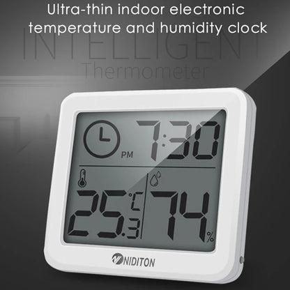 Digital Clock Desk Clock with Temperature Humidity  Wall Clocks for  Home Kitchen Office Desk Decorations NIDITON Beauty World Shop