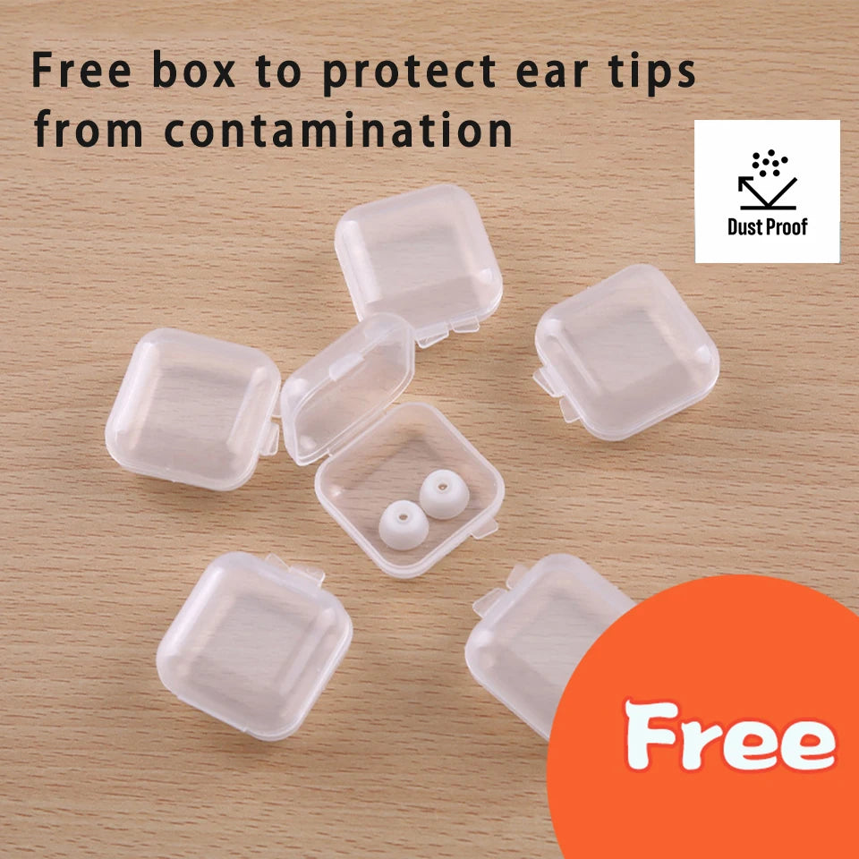 For Airpods Pro 2 Memory Foam Tips Eartips Cover S M L Size For Apple Air Pod Pods Pro 1 Ear Tips Anti Noise Ear Plugs Earbud