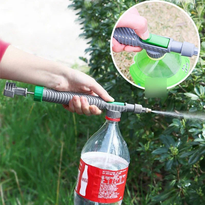 Adjustable Drinking Bottle Sprayer Watering Nozzle Sprinkler Pressure Fogging Nozzle Gardening Tools Beauty World Shop