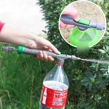 Adjustable Drinking Bottle Sprayer Watering Nozzle Sprinkler Pressure Fogging Nozzle Gardening Tools Beauty World Shop