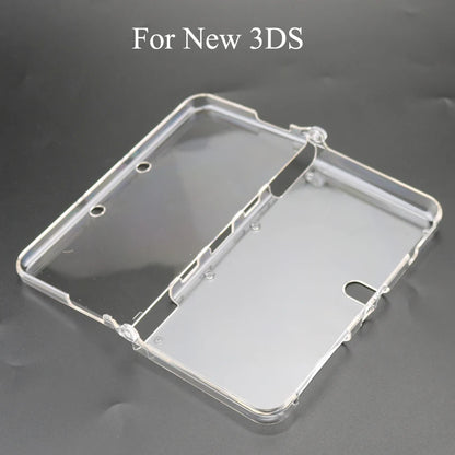 YuXi In Bulk Clear Plastic Crystal Case Protective Case Cover Hard Shell Skin For NDSL NDSi New 3DS XL For GBA SP Game Console Beauty World Shop