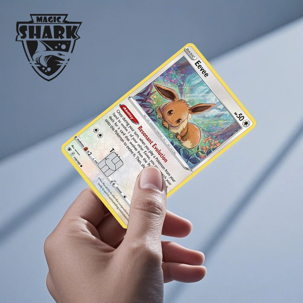 2025 New Pokemons Charizard Blastoise Bulbasaur Eevee Metwo Sticker Film Skin Cover for Credit Debit Card Beauty World Shop