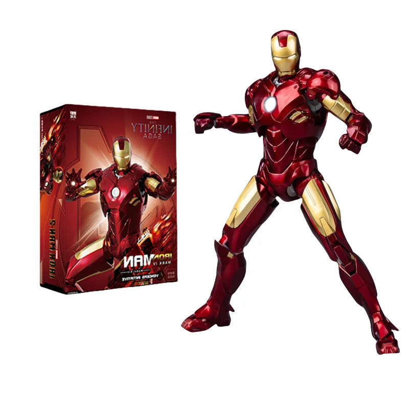 Fondjoy Iron Man Tony Stark MK1 MK2 MK3 MK4 MK5 MK6 MK7 Action Figure Toys Model Collect Garage Kit Children Birthday Gifts Beauty World Shop